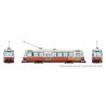 Canadian Light Rail Vehicle CLRV - Standard DC -- San Francisco MUNI (Fantasy Scheme, white, red, yellow, black), HO, Rapido Tra