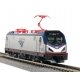 Siemens ACS-64 Electric - DCC -- Amtrak 600 `David L. Gunn` (silver, blue, red Travelscape Logo), N, Kato USA Inc 1373001DCC