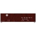 40' 6-Panel Single-Sheathed Wood Boxcar w/Steel Doors & Ends - Kit - Pennsylvania Railroad - H0 - Accurail Inc 7119