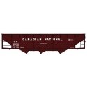 AAR 70-Ton Offset-Side 3-Bay Hopper - Kit - Canadian National - H0 - Accurail Inc 7564