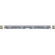 Budd M3 Electric 2-Railcar Set - Standard DC -- Long Island/MTA 9791, 9792 (silver, blue stripe, yellow ends), HO, Rapido Trains