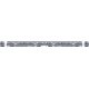 Budd M3 Electric 2-Railcar Set - Standard DC -- Long Island/MTA 9825, 9826 (blue stripe scheme, silver, blue), HO, Rapido Trains