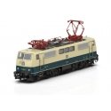Class 111 Electric - Sound and DCC-SX - Minitrix -- German Federal Railroad DB 111 102-0 (Era IV 1974, ivory, Ocean Blue), N, Tr