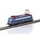 Class 110.3 Electric - Sound and DCC - Minitrix -- German Federal Railroad DB 110 318-3 (Era IV 1983, ocean blue, gray), N, Trix