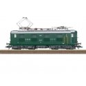 Class Re 4/4 I Electric - Sound and DCC -- Swiss Federal Railways SBB 10011 (Era III 1959, green, silver), HO, Trix 25423