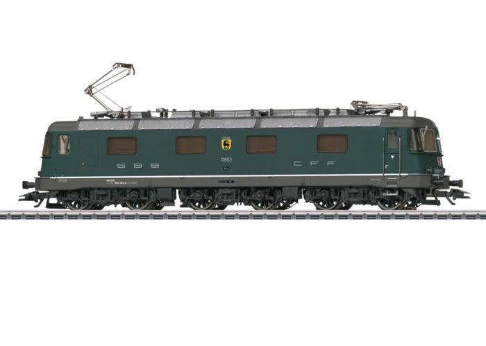 Class Re 620 Electric - 3-Rail - Sound and Digital -- Swiss Federal Railways SBB 620 063-8 Eglisau (Era VI, Fir Green, gray), HO