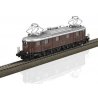 Class Ae 6/8 Electric - Sound and DCC -- Bern-Lotschberg-Simplon Railroad BLS 207 (Era III 1940s/1950s, brown, silve, HO, Trix 2