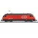 Class Re 460 Electric - Sound and DCC - Minitrix -- Swiss Federal Railways SBB/CFF/FFS 460 118-3 Gotthard (Era V 2002, red, bla,