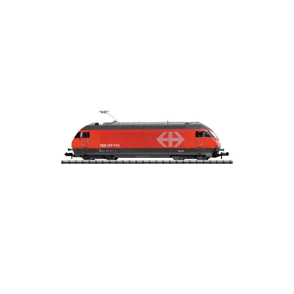 Class Re 460 Electric - Sound and DCC - Minitrix -- Swiss Federal Railways SBB/CFF/FFS 460 118-3 Gotthard (Era V 2002, red, bla,