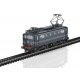 Class 1100 Electric - Sound and DCC -- Dutch State Railways NS 1108 (Era IV 1970s, black, white, silver), HO, Trix 25110