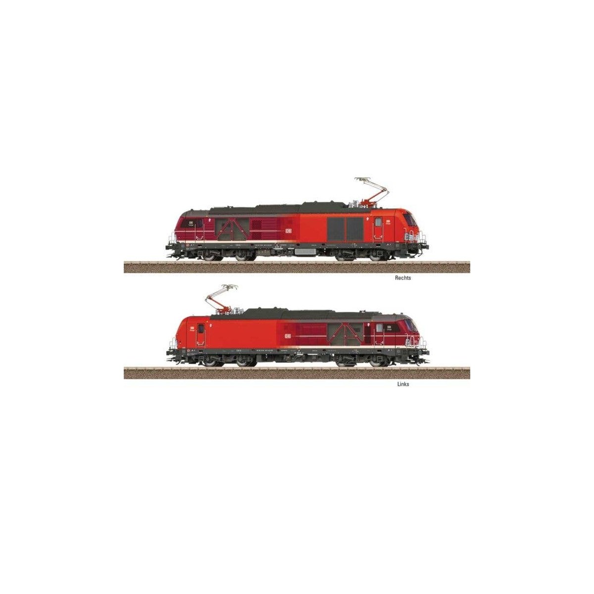 Siemens Vectron Class 249 Dual-Power - Sound and DCC -- DB Cargo 249 001 (Era VI 2024, Special Dual Scheme Wrap), HO, Trix 25293