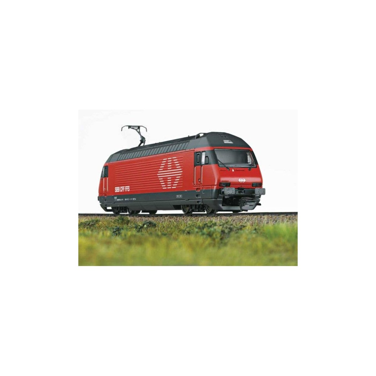 Class 460 Electric - Sound and DCC -- Swiss Federal Railways SBB 460 067-2 (Era VI 2021, red, black, white), HO, Trix 22624