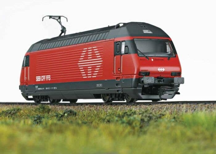 Class 460 Electric - Sound and DCC -- Swiss Federal Railways SBB 460 067-2 (Era VI 2021, red, black, white), HO, Trix 22624