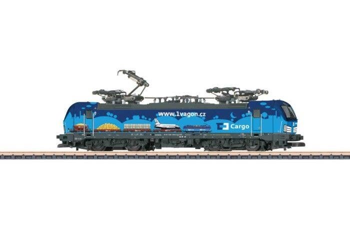 Siemens Vectron Class 383 Electric - Standard DC -- CD Cargo (Era VI, Promotional Scheme, blue, brown), Z, Marklin, Inc 88235