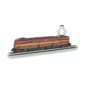GG1 Electric w/Sound & DCC -- Pennsylvania Railroad 4913 (Tuscan, yellow, 5-Stripe), N, Bachmann Industries 65352