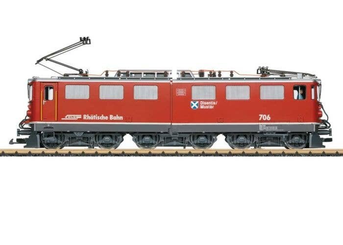 Class Ge 6/6 II Electric - Sound and DCC -- Rhaetian Railway RhB (Era V 1980s, red, gray), G, LGB 22065