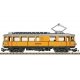 Class ABe 4/4 Electric Railcar - Sound and DCC -- Rhaetian Railway RhB 30 (Era VI, Bernina Scheme, yellow, silver), G, LGB 25392