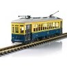 2-Truck Streetcar - Sound and DCC -- San Francisco Municipal Railway 130 (yellow, blue), G, LGB 20384