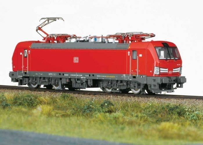 Siemens Vectron Class 193 Electric - Sound and DCC -- German Railroad DB AG 193 343 (Era IV 202021 Traffic Red, gray), HO, Trix 