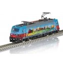 Bombardier Traxx F 140 AC 2 Class 185.2 Electric - Sound and DCC - Minitrix -- German Railroad DB AG 185 367-0 Gunni Guterzug (