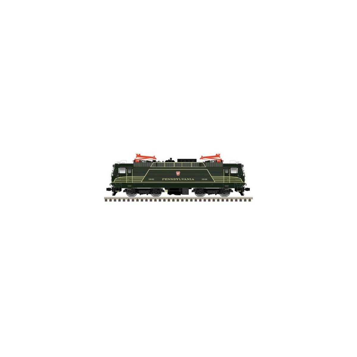 ALP-44 Electric - LokSound and DCC - Master(R) Gold -- Pennsylvania Railroad 11968 (Fantasy Scheme, Brunswick Green, Gold), HO, 