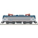 AEM-7 Electric - LokSound and DCC - Master(R) Gold -- Amtrak 933 (Phase V, silver, blue, red, Travelmark Logo), HO, Atlas Model 