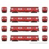 Toronto G-Class Subway A-B-B-A Set - Standard DC -- Toronto Transit Commission 5016, 5217, 5216, 5017, HO, Rapido Trains Inc 206