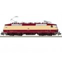 Class 120.2 Electric - Sound and DCC - Minitrix -- Schlunss Railroad Logistics SEL 120 144-1 (Era VI 2023, ivory, red), N, Trix 