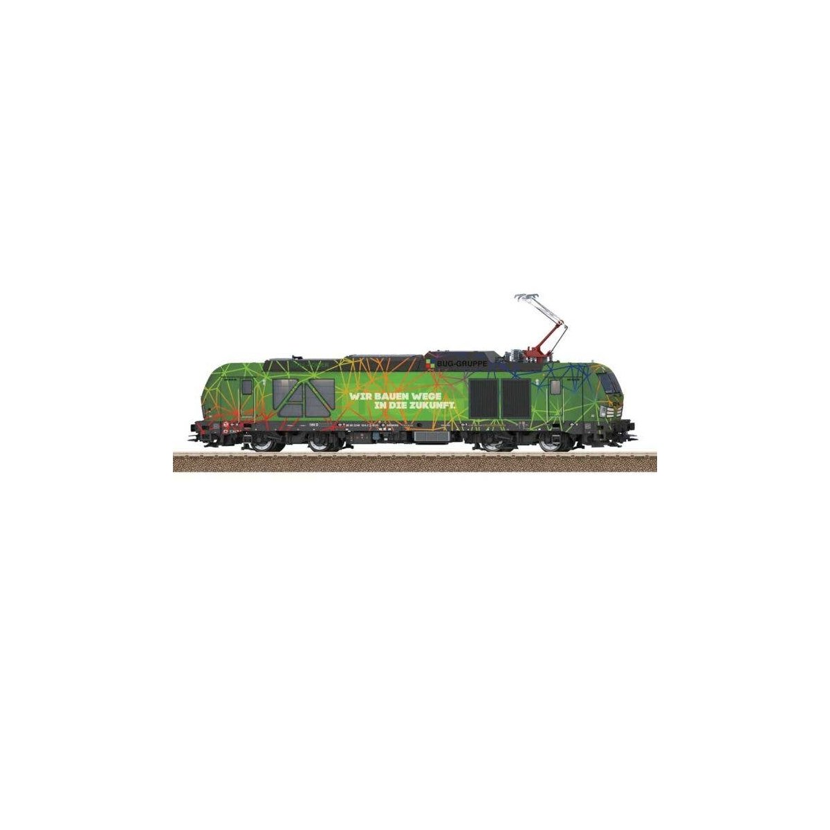Siemens Vectron Class 248 Dual-Power - Sound and DCC -- BUG Transportation Construction 248 024-2 (Era VI 2023, green, black, re