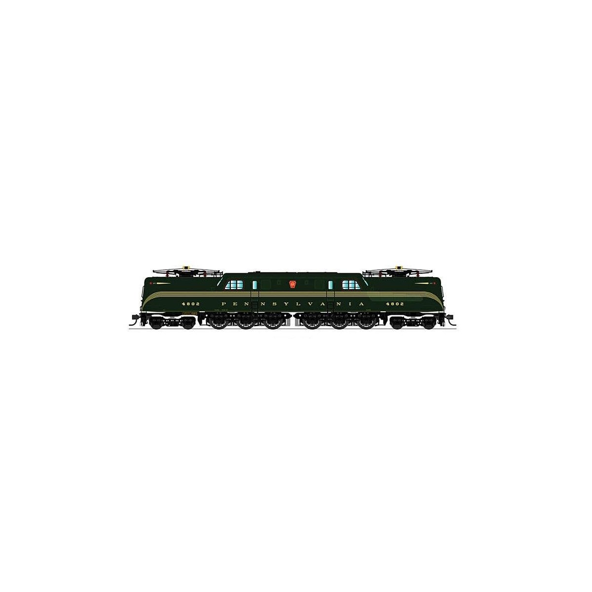 GG1 Electric w/Sound & DCC - Paragon3 -- Pennsylvania Railroad 4802 (Brunswick Green, 5-Stripe, Roman Lettering), N, Broadway Li