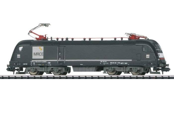 Class 182 Electric - Sound & DCC - Minitrix -- Mitsui Rail Capital Europe MRCE 182 518-1 (Era VI 2000, black, gray), N, Trix 169