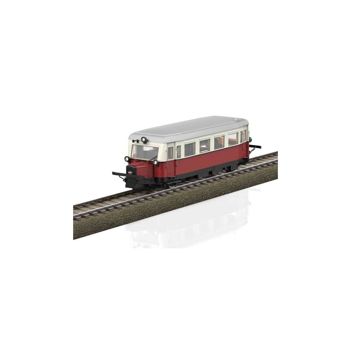 Class VT 88.9 Cvt-34 Diesel `Pig Snout` Rail Car - Sound and DCC -- Trois Vallees Steam RR Belgium CFV3V VT 88 902 (Era V/VI, re