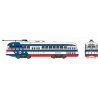 Kansas City-Style Post-War PCC Streetcar w/LokSound & DCC - Executive Line -- Bicentennial Scheme - Pennsylvania 2254 (white, bl