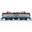 AEM-7 Electric - Standard DC - Master(R) Silver -- Amtrak 917 (Phase III Late 1990s, silver, blue, red, white, black), HO, Atlas