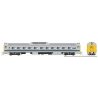 Budd RDC-9 - Sound and DCC -- VIA Rail Canada 6001 (stainless, blue, yellow), HO, Rapido Trains Inc 16841