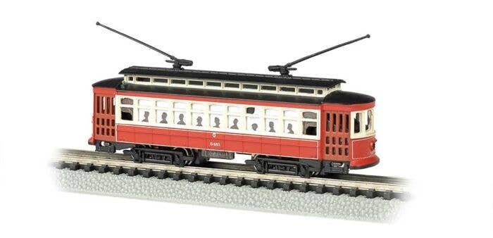 Brill Trolley - Standard DC -- Chicago, N, Bachmann Industries 61091
