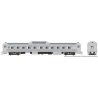 Budd RDC-9 - Standard DC -- Boston & Maine 6424 (McGinnis, stainless, white, blue, black), HO, Rapido Trains Inc 16307
