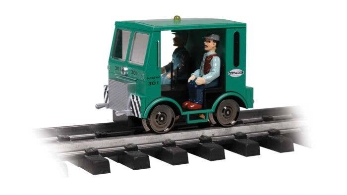 Speeder - Standard DC -- New York Central (Jade Green), G, Bachmann Industries 96261