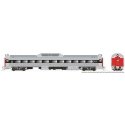 Budd RDC-9 - Standard DC -- Canadian National 6000 (stainless, black, red, white, Noodle Logo), HO, Rapido Trains Inc 16311