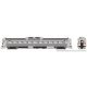 Budd RDC-1 Phase 1b - Standard DC -- New Haven 27 (McGinnis, stainless, white, red, black), HO, Rapido Trains Inc 16324
