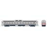 Budd RDC-1 Phase 1b - Standard DC -- New Jersey Transit 5186 (stainless, white, red), HO, Rapido Trains Inc 16329