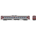 Budd RDC-1 Phase 1a - Standard DC -- New York, Susquehanna & Western M7 (stainless, maroon), HO, Rapido Trains Inc 16331