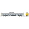 Budd RDC-9 - Standard DC -- VIA Rail Canada 6004 (stainless, blue, yellow), HO, Rapido Trains Inc 16342