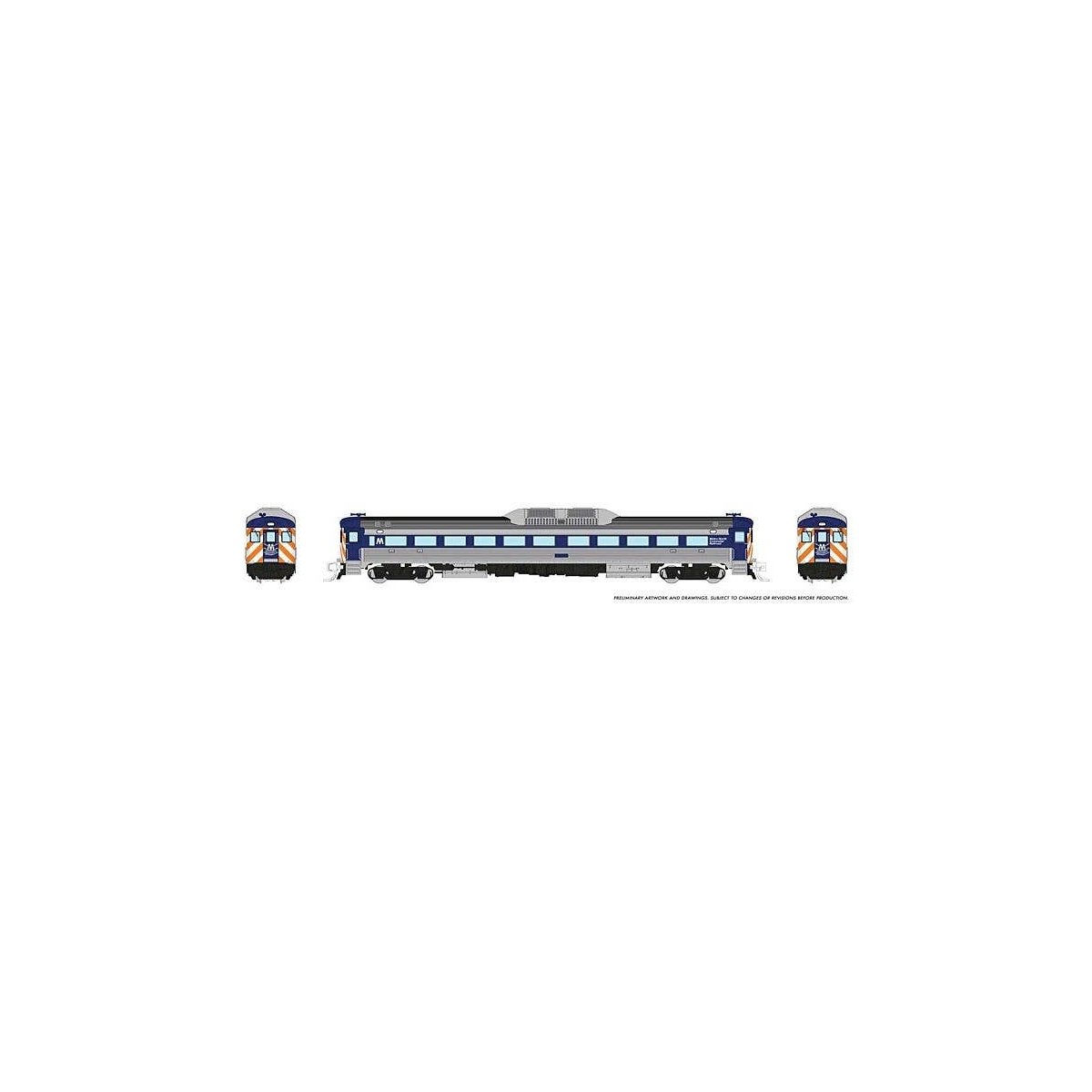 Budd RDC-1 Phase 1 - Sound and DCC -- MTA Metro North, N, Rapido Trains Inc 516508