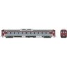 Budd RDC-1 Phase 1b - Standard DC -- New York, Susquehanna & Western M8 (stainless, maroon), HO, Rapido Trains Inc 16332