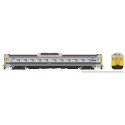 Budd RDC-1 Phase 1c - Standard DC -- VIA Rail Canada 6115 (stainless, blue, yellow), HO, Rapido Trains Inc 16339
