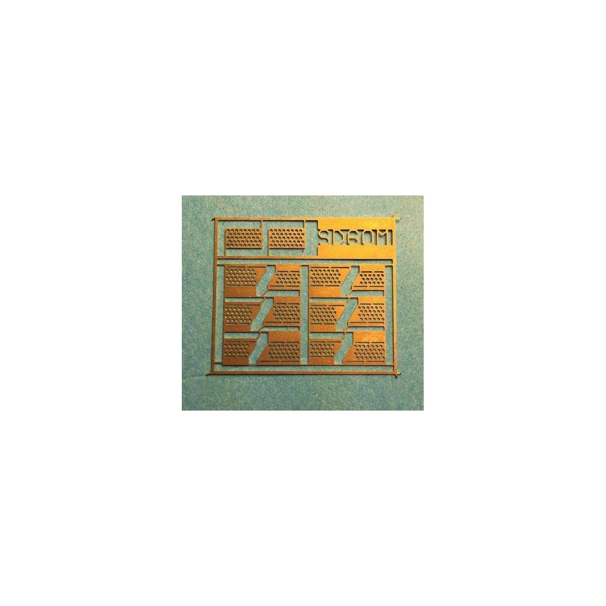 Brass Diesel Steps For Railpower Shells - SD60M - H0 - Walthers 116-29234