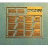 Brass Diesel Steps For Railpower Shells - SD60M - H0 - Walthers 116-29234