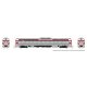 Budd RDC-1 Phase 2 - Sound and DCC -- Canadian Pacific (silver, Action Red), N, Rapido Trains Inc 516507