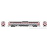 Budd RDC-1 Phase 2 - Sound and DCC -- Canadian Pacific (silver, Action Red), N, Rapido Trains Inc 516507